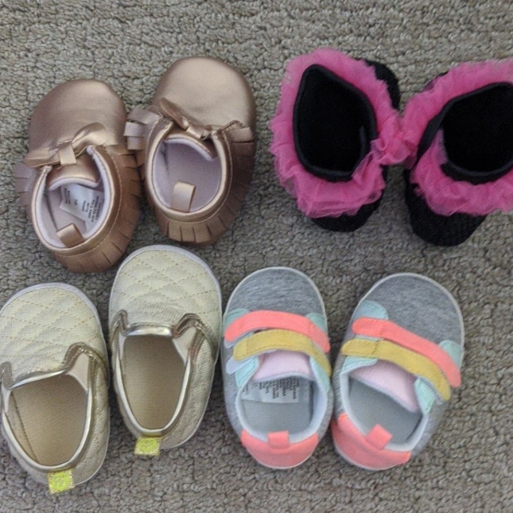 Baby shoes.